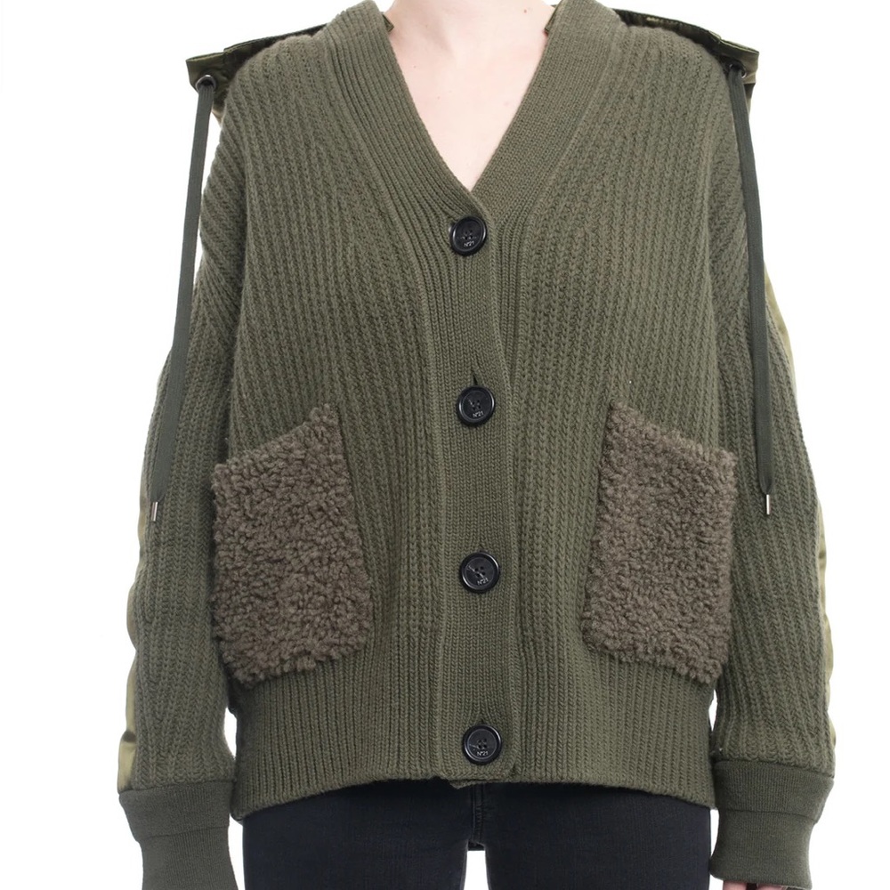 N°21 wool sweater jacket